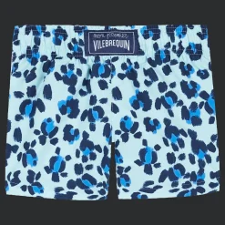 Store Vilebrequin Baby Swim Trunks Turtles Leopard Thalassa/Blue