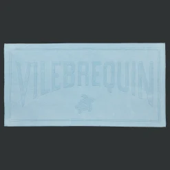 Discount Vilebrequin Beach Towel Cotton Solid Mineral Source/Blue