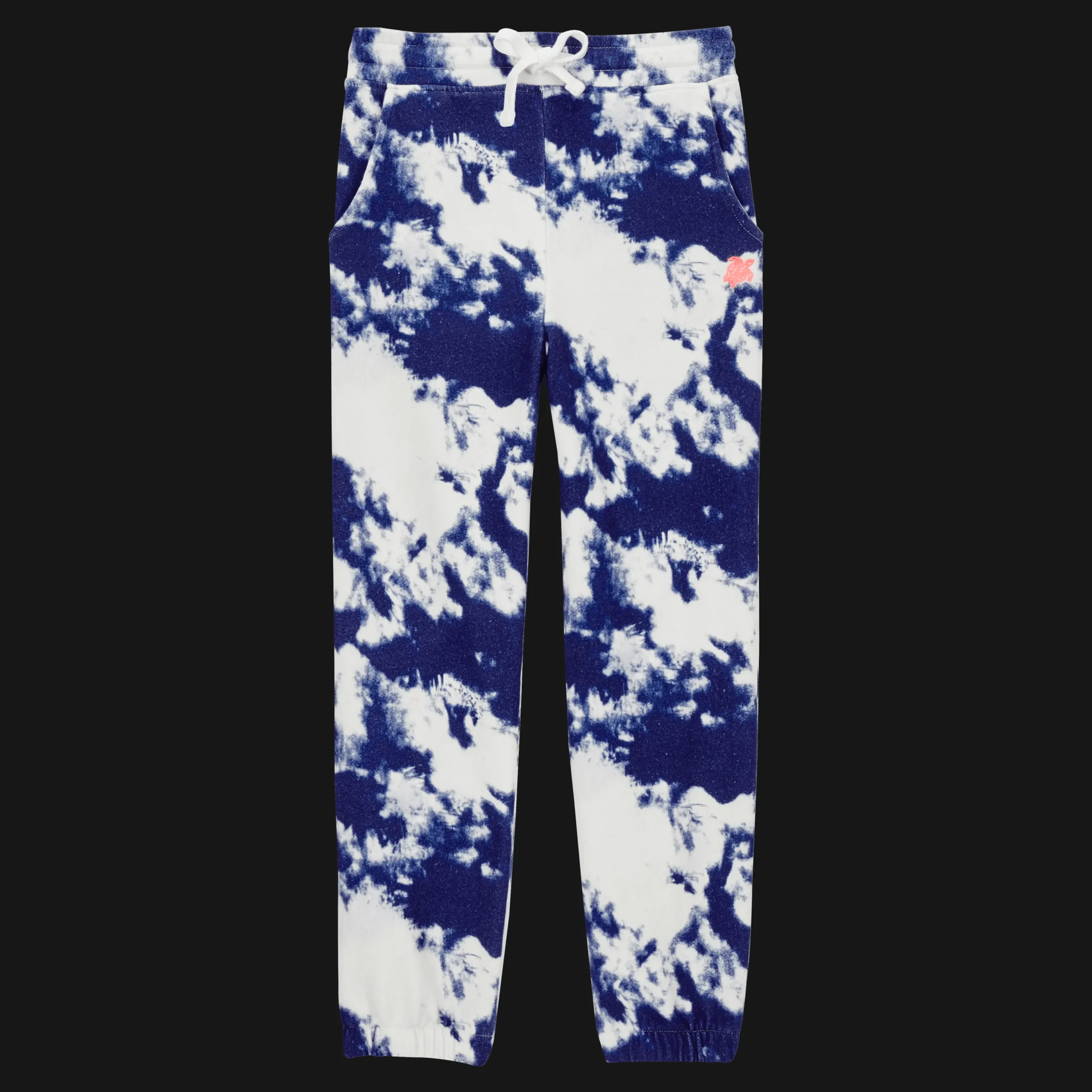 Outlet Vilebrequin Boys Jogger Pants Tie & Dye Navy/Blue