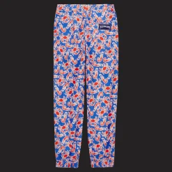 New Vilebrequin Boys Pants Crabs & Shrimps Earthenware/Blue