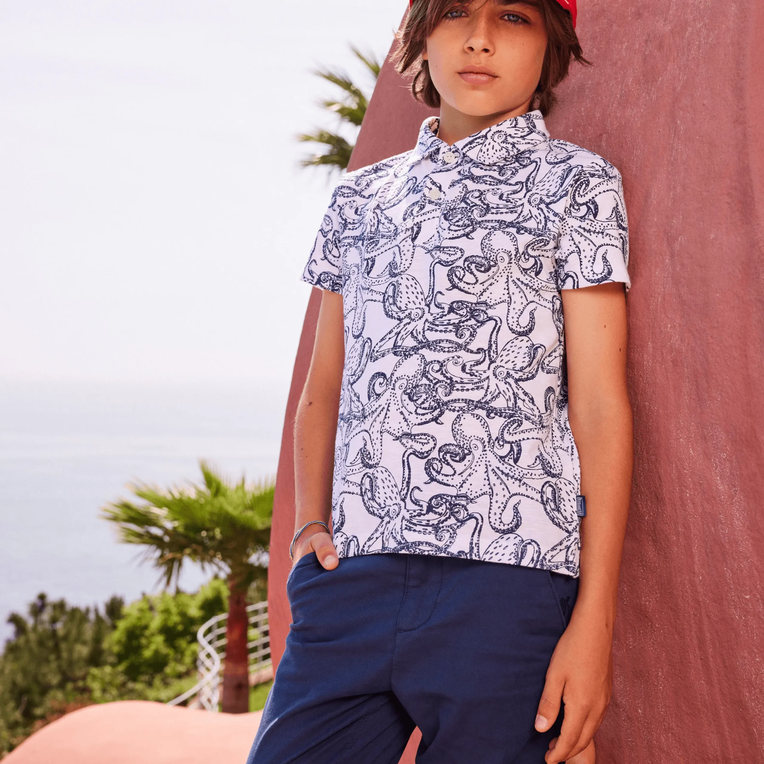 Best Sale Vilebrequin Boys Pants Solid Navy/Blue