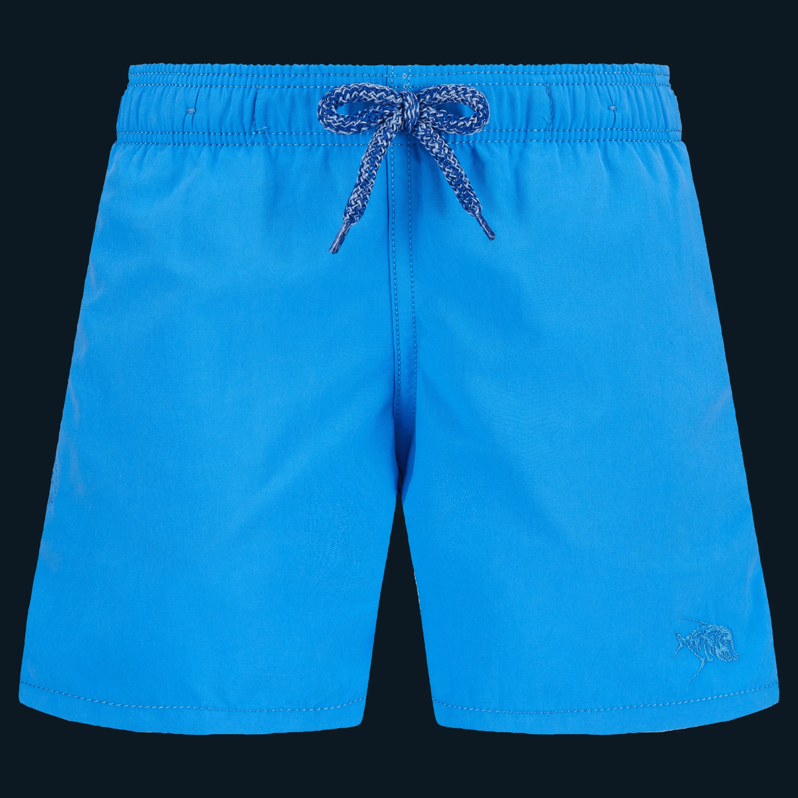 Store Vilebrequin Boys Swim Shorts Water-Reactive Piranhas Earthenware/Blue