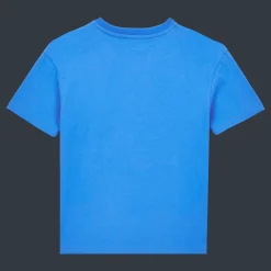 Outlet Vilebrequin Boys T-Shirt Crabs Earthenware/Blue