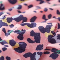 Sale Vilebrequin Girls Dress Turtles Leopard Candy/Pink