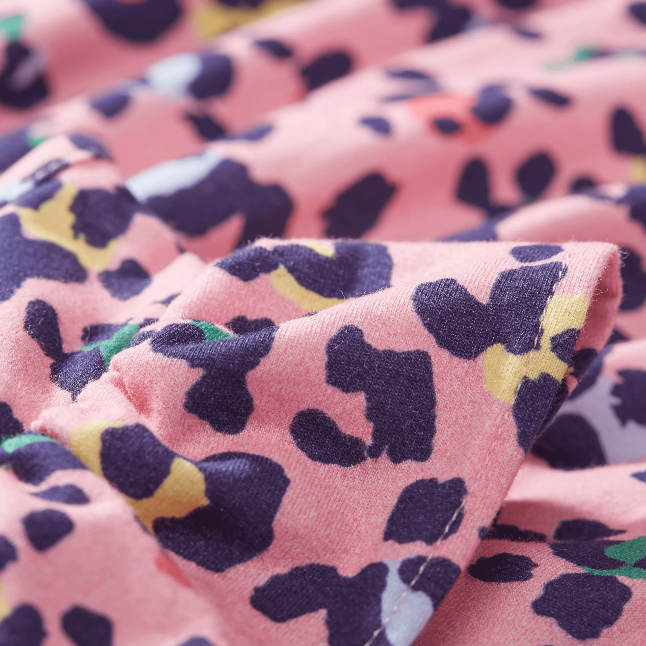 Sale Vilebrequin Girls Dress Turtles Leopard Candy/Pink