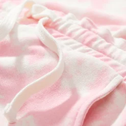 Shop Vilebrequin Girls Jogger Pants Tie & Dye Starfruit/Pink