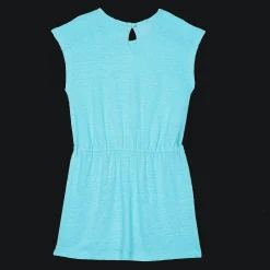 Best Sale Vilebrequin Girls Linen Beach Dress Lazulii Blue/Blue