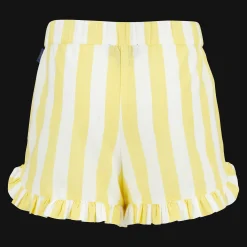 Shop Vilebrequin Girls Short Stripes Sunflower/Yellow