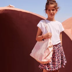 Outlet Vilebrequin Girls Skirt Turtles Leopard Candy/Pink