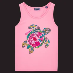Store Vilebrequin Girls Tanktop Provencal Turtle Candy/Pink