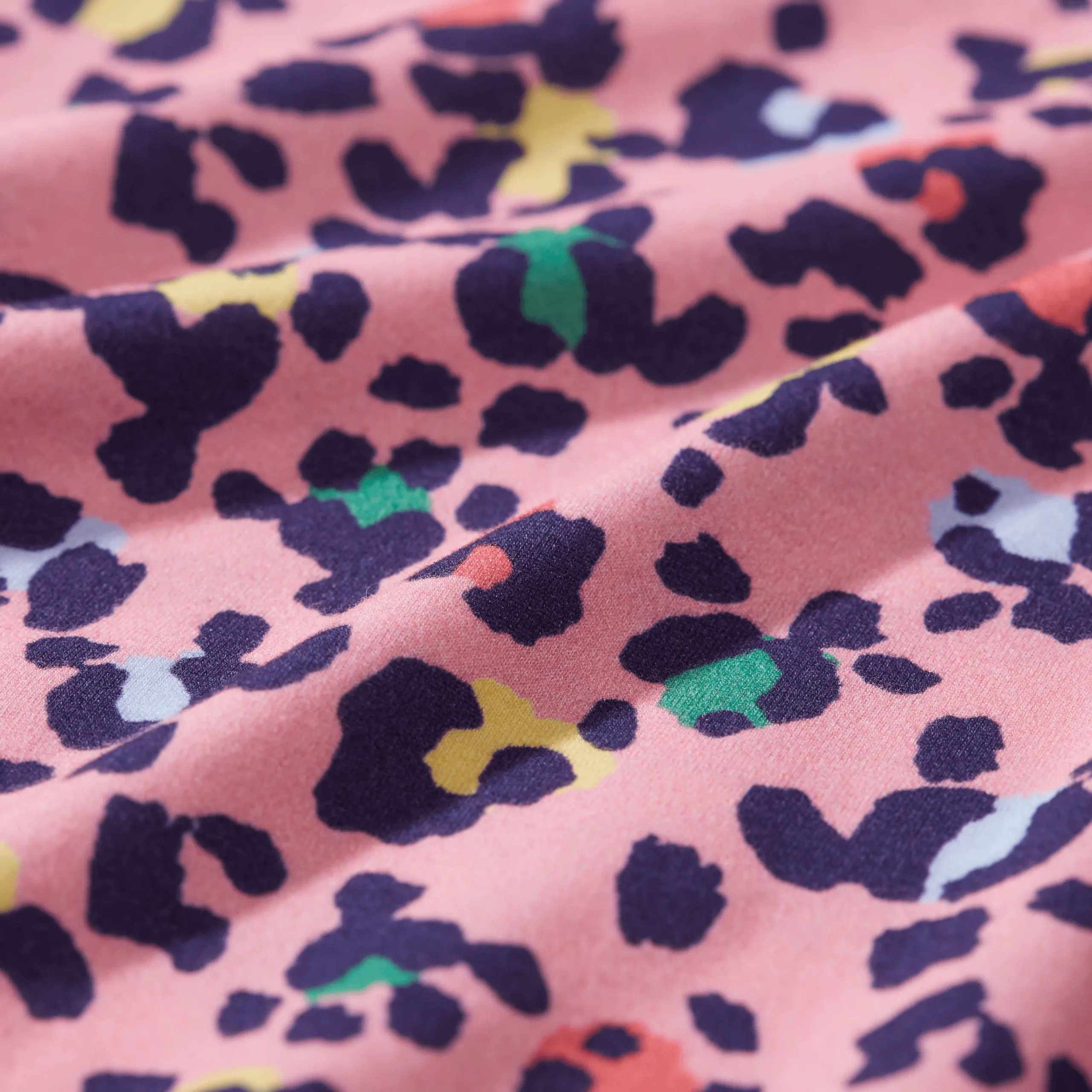 Sale Vilebrequin Girls T-Shirt Turtles Leopard Candy/Pink