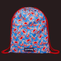 Store Vilebrequin Kids Bag Crabs & Shrimps Earthenware/Blue