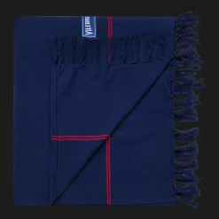 Best Sale Vilebrequin Kids Beach Towel Solid Navy/Blue