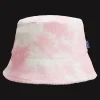 Shop Vilebrequin Kids Bucket Hat Tie & Dye Starfruit/Pink