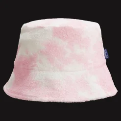 Shop Vilebrequin Kids Bucket Hat Tie & Dye Starfruit/Pink