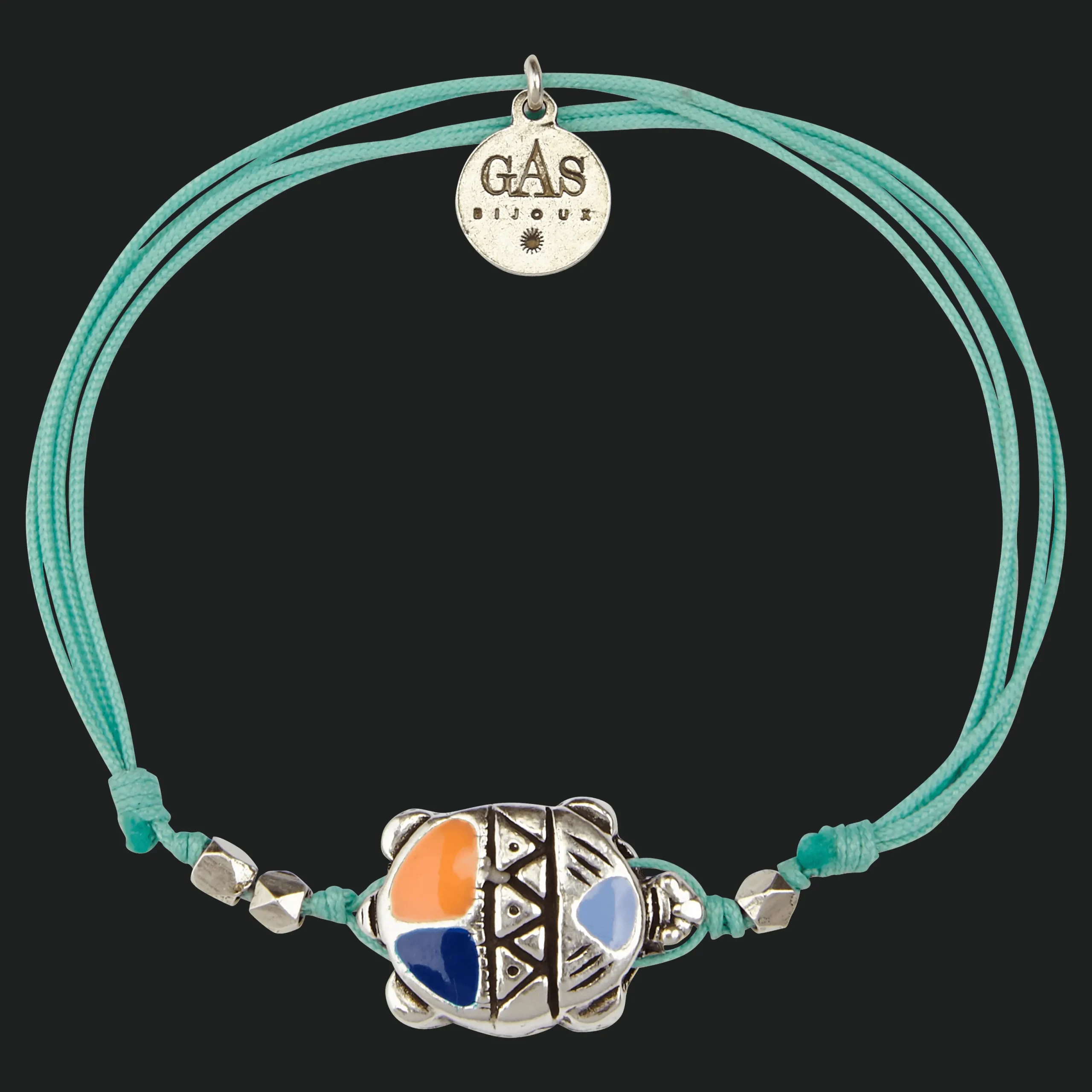 Online Vilebrequin Kids String Enameled Turtle Bracelet - X Gas Bijoux Lazulii Blue/Blue