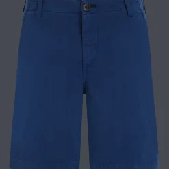Cheap Vilebrequin Men Bermuda Solid Sea Blue/Blue