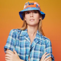 Online Vilebrequin Men Bowling Shirt Checks - X The Beach Boys Navy/Blue