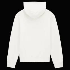 Online Vilebrequin Men Cotton Hoodie Sweatshirt Solid Off White/White