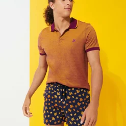 Hot Vilebrequin Men Embroidered Swim Trunks Micro Ronde Des Tortues - Limited Edition Navy/Blue