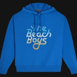 Outlet Vilebrequin Men Hoodie Gradient Embroidered Logo - X The Beach Boys Earthenware/Blue