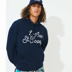 Fashion Vilebrequin Men Hoodie Sweatshirt - X Highsnobiety Navy/Blue