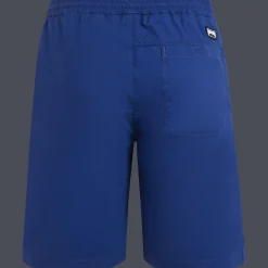 Shop Vilebrequin Men Jogging Gabardine Stretch Bermuda Shorts Purple Blue/Blue