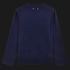 Discount Vilebrequin Men Long Sleeves T-Shirt - X Massimo Vitali Sky Blue/Blue