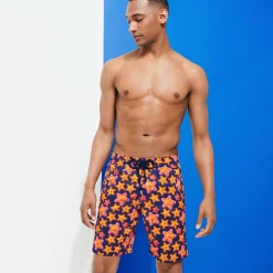 Store Vilebrequin Men Long Swim Trunks Stars Gift Navy/Blue