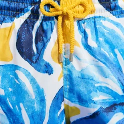 Cheap Vilebrequin Men Long Swimwear Ultra-Light And Packable Raiatea Sun/Yellow