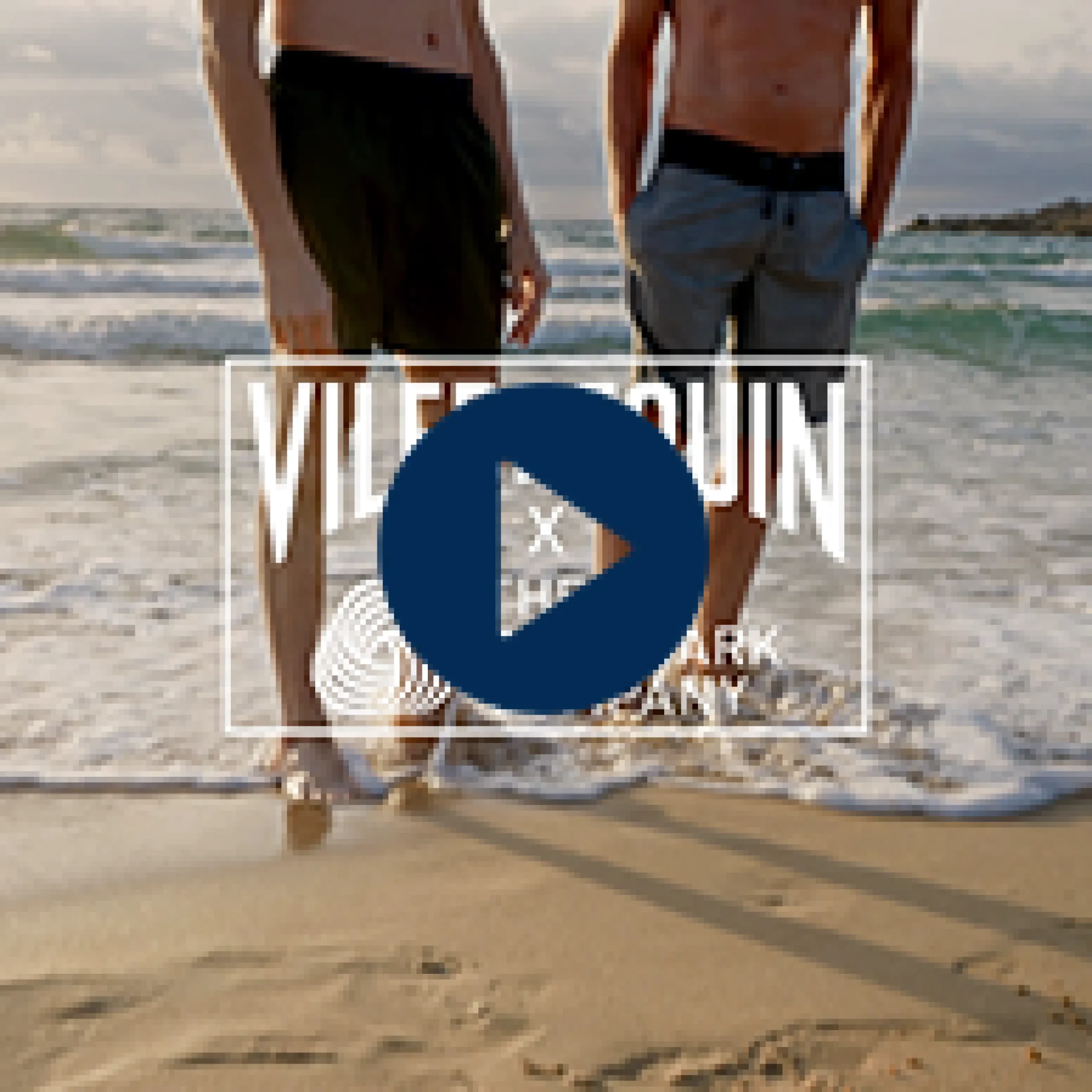 Online Vilebrequin Men Merinos Wool Long Swim Trunks Prince De Galles Navy/Blue