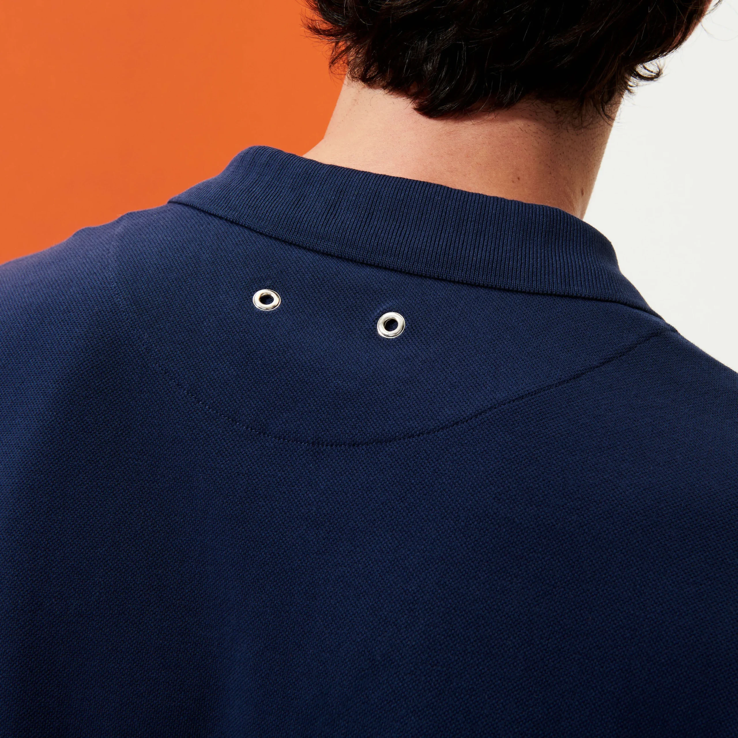 Hot Vilebrequin Men Organic Cotton Pique Polo Shirt Solid Navy/Blue