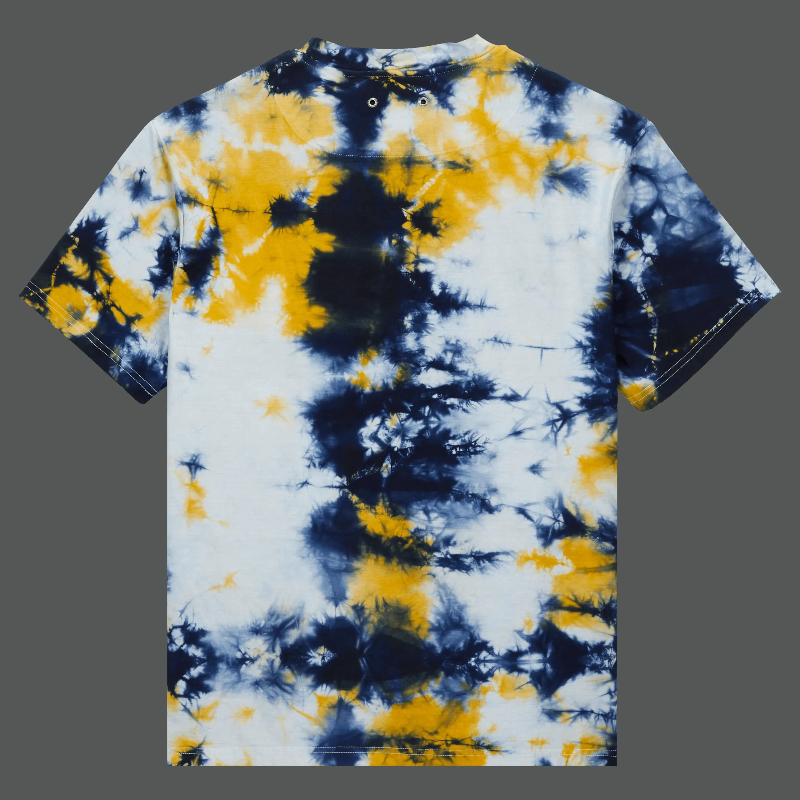 Hot Vilebrequin Men Organic Cotton T-Shirt Tie & Dye Navy/Blue