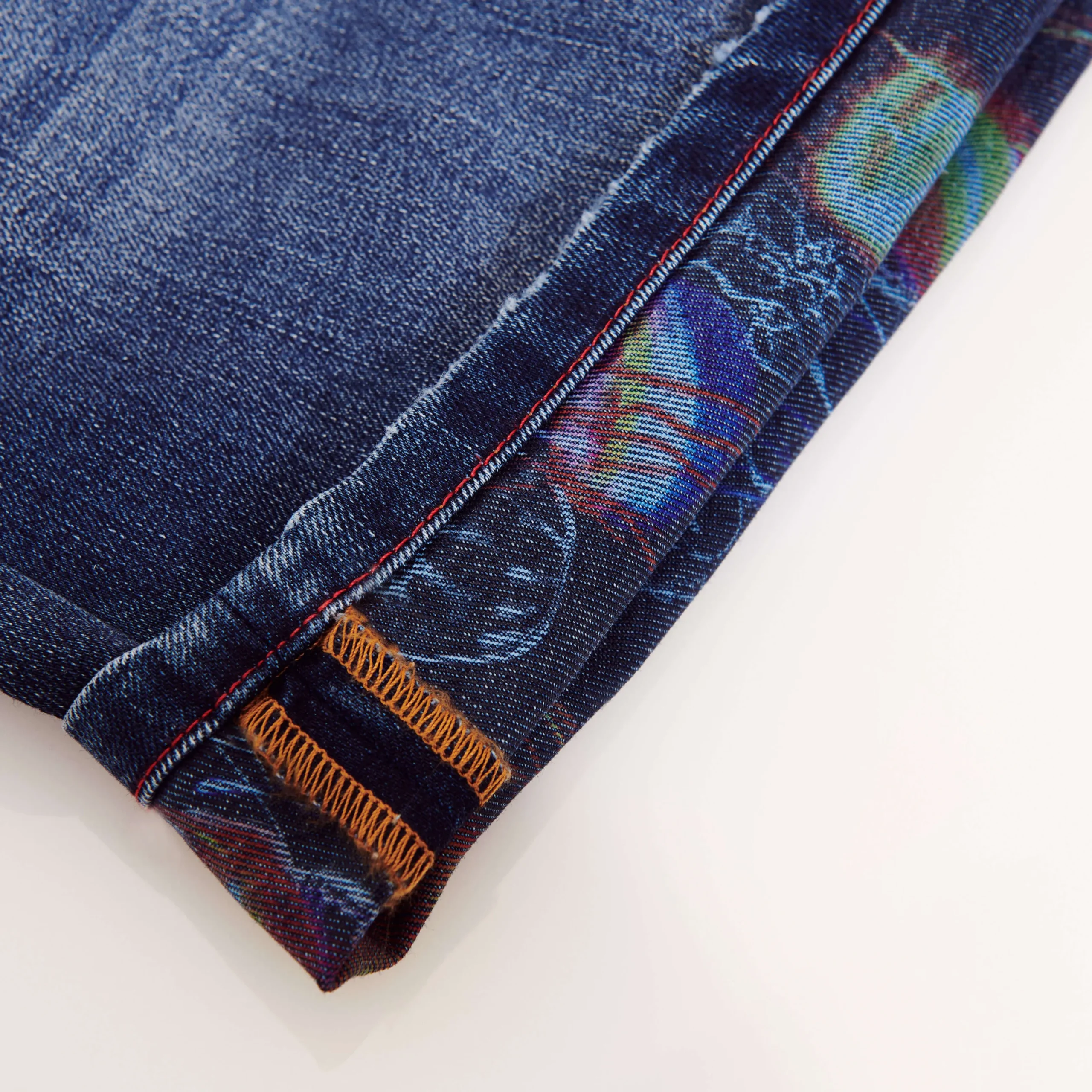 Shop Vilebrequin Men 5-Pockets Denim Bermuda Neo Medusa Med Denim W2/Blue