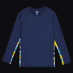 Outlet Vilebrequin Men Rashguard Long Sleeves Raiatea Sun/Yellow