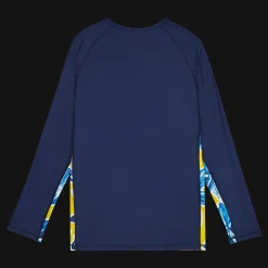 Outlet Vilebrequin Men Rashguard Long Sleeves Raiatea Sun/Yellow