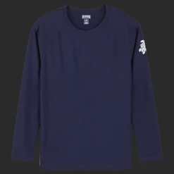 Best Sale Vilebrequin Men Rashguard Solid Navy/Blue