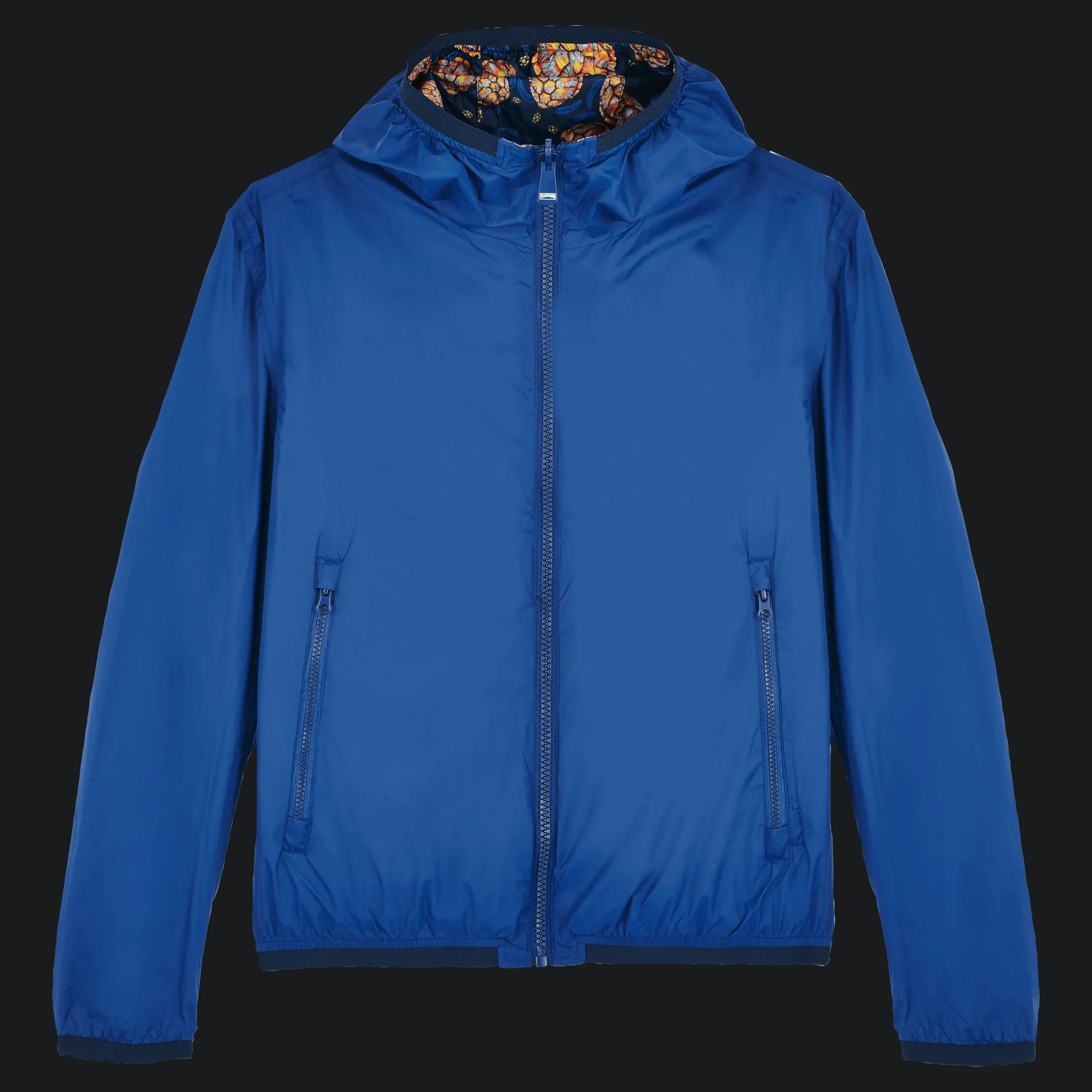 Flash Sale Vilebrequin Men Reversible Windbreaker Jacket Carapaces Ultramarine/Blue