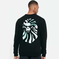 Fashion Vilebrequin Men Sweatshirt Turtles Printed - X Bape® Black Black/Black