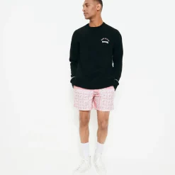 Fashion Vilebrequin Men Sweatshirt Turtles Printed - X Bape® Black Black/Black