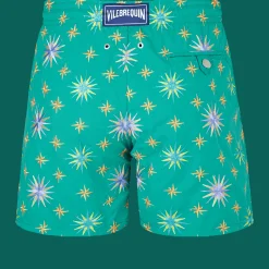 Store Vilebrequin Men Swim Trunks Embroidered Sud - Limited Edition Emerald/Green