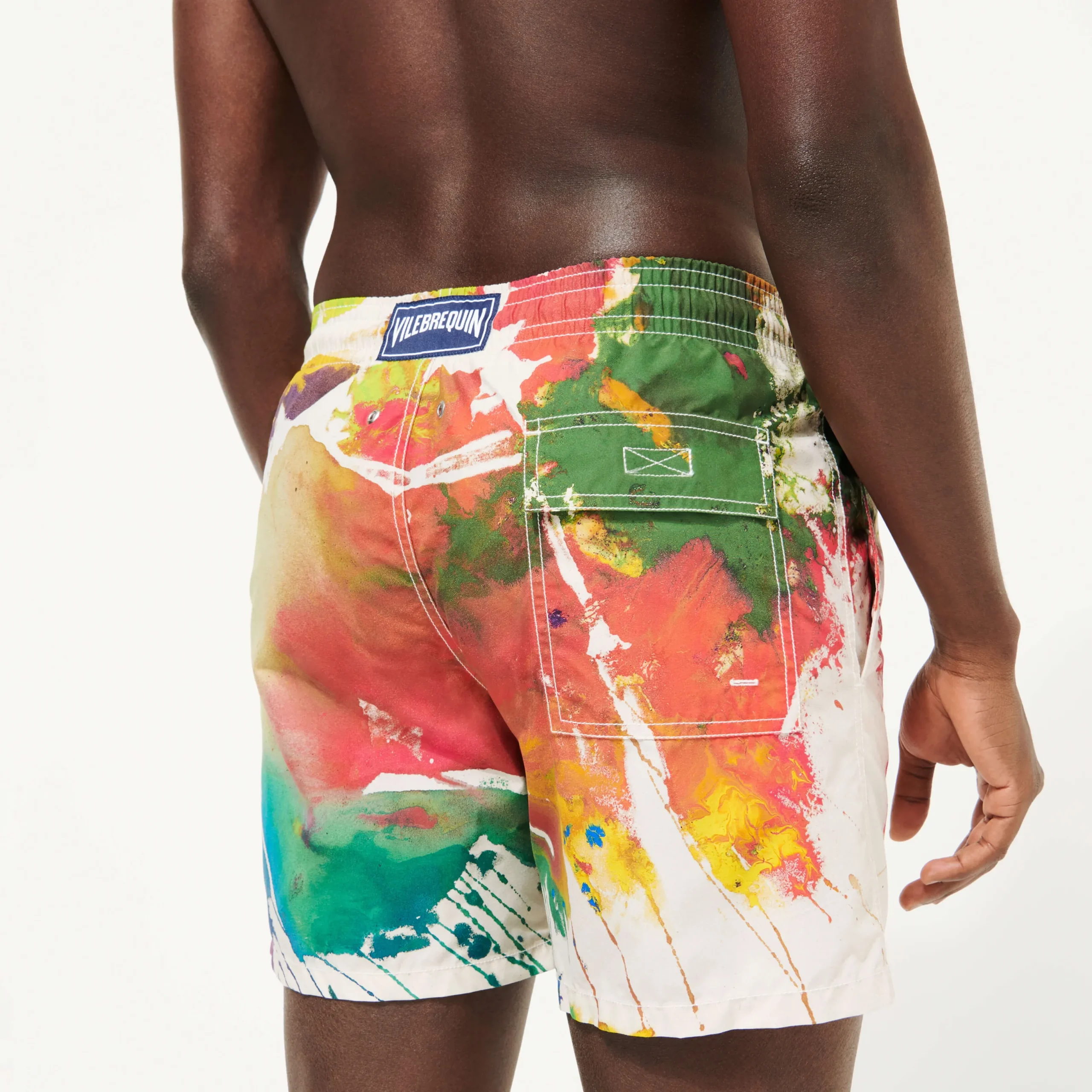 New Vilebrequin Men Swim Trunks Gra - X John M Armleder Multicolor/Multi