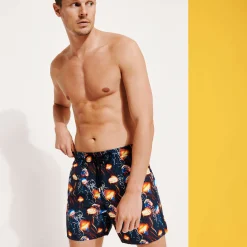 Best Sale Vilebrequin Men Swim Trunks Neo Medusa Navy/Blue