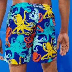 Store Vilebrequin Men Swim Trunks Octopussy Purple Blue/Blue