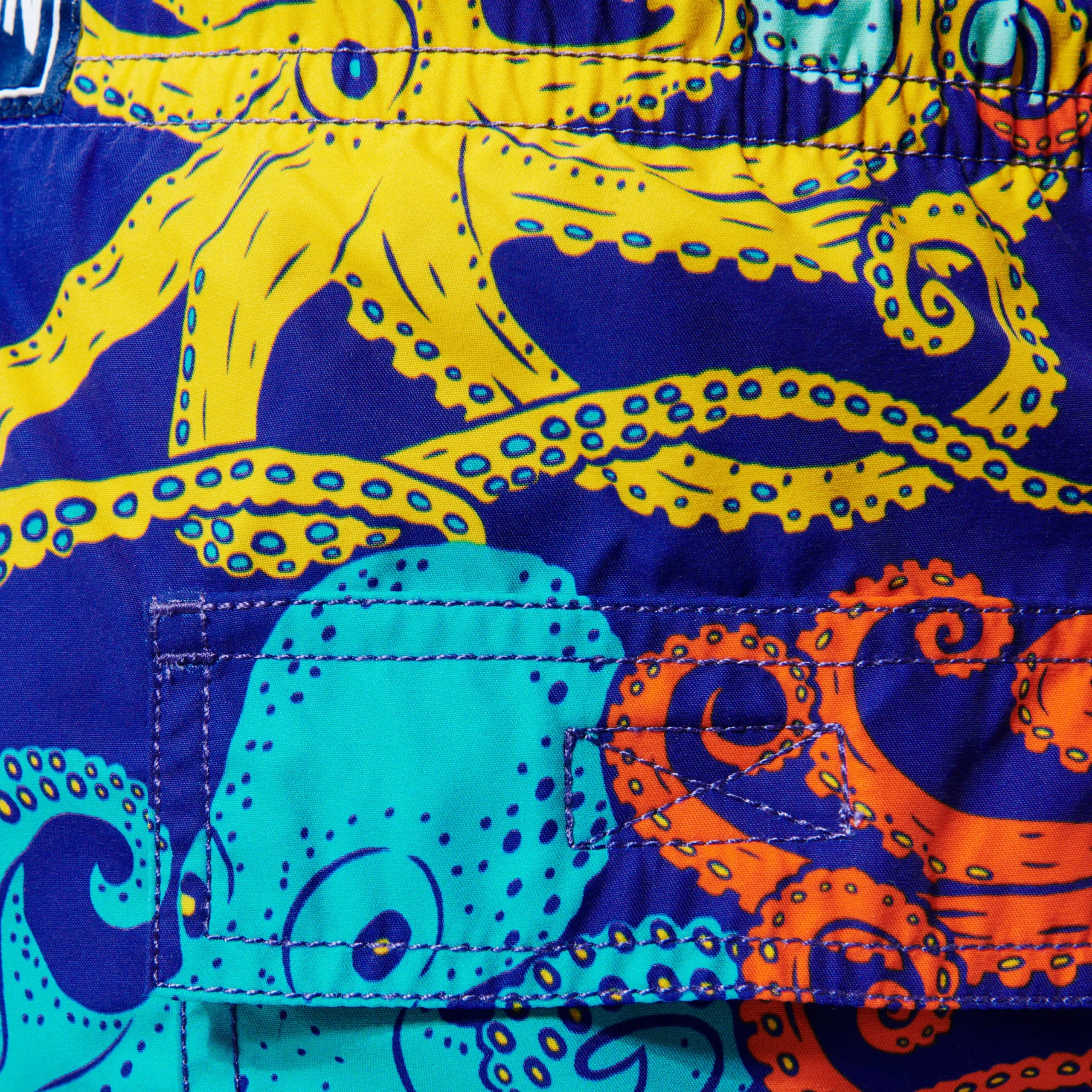 Store Vilebrequin Men Swim Trunks Octopussy Purple Blue/Blue