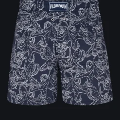 Flash Sale Vilebrequin Men Swim Trunks Poulpes Bicolores Navy/Blue