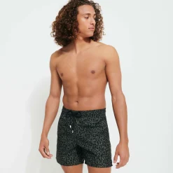 Online Vilebrequin Men Swim Trunks Small Camo - X Palm Angels Bronze/Green