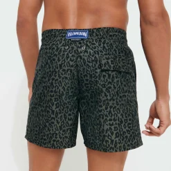 Online Vilebrequin Men Swim Trunks Small Camo - X Palm Angels Bronze/Green