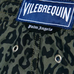 Online Vilebrequin Men Swim Trunks Small Camo - X Palm Angels Bronze/Green