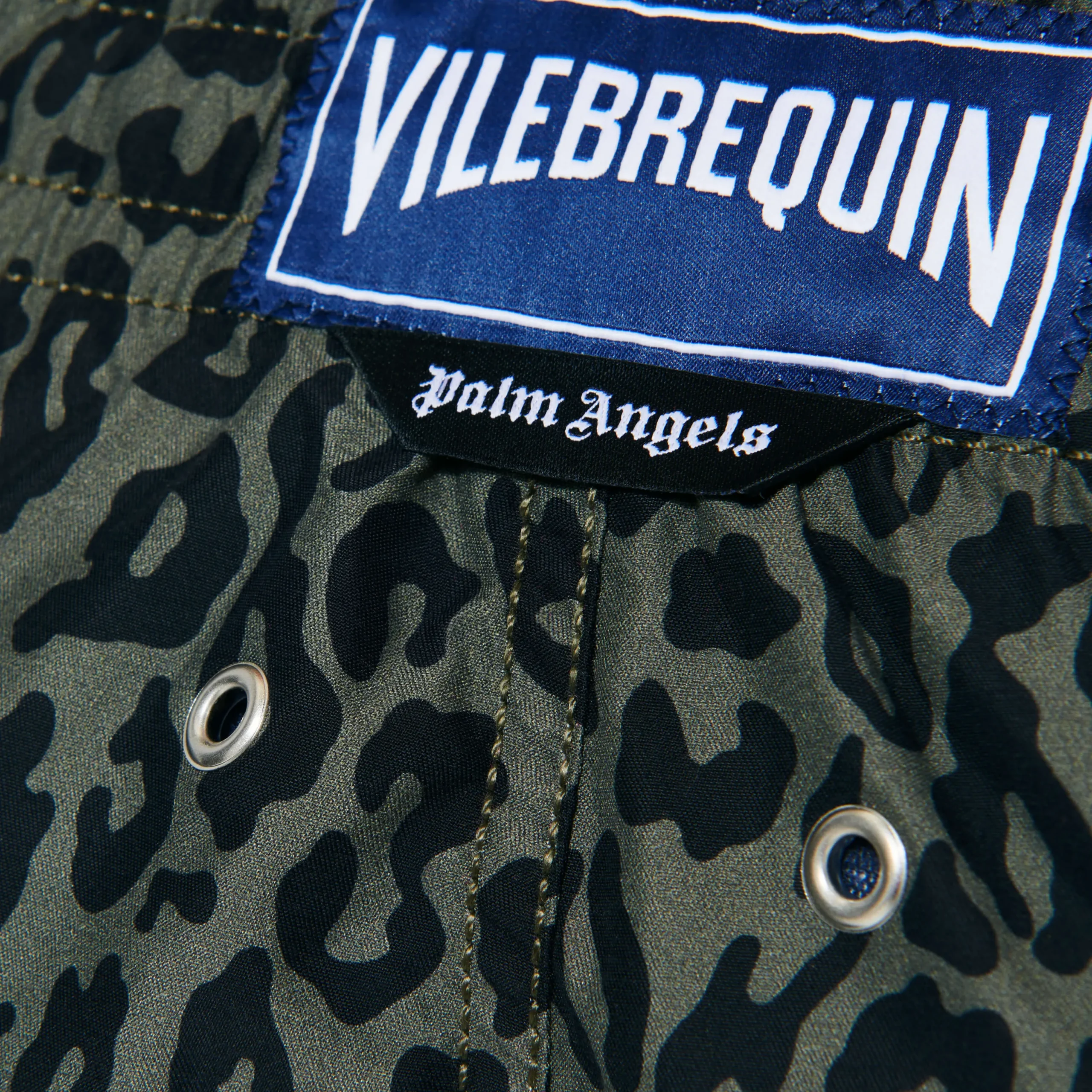 Online Vilebrequin Men Swim Trunks Small Camo - X Palm Angels Bronze/Green